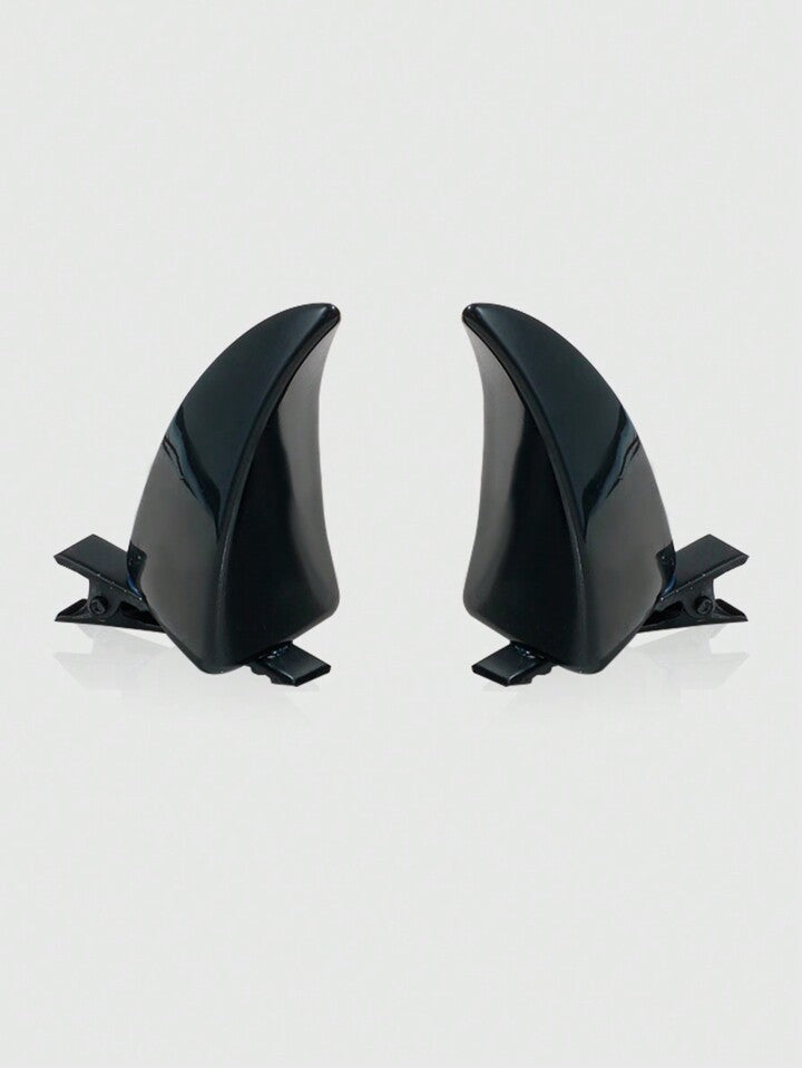Demonic Horn Clips - Black