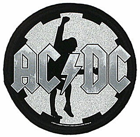 AC/DC Angus Round Back Patch