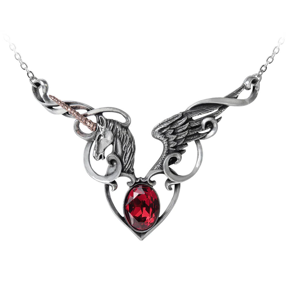 Maidens Conquest Unicorn Necklace
