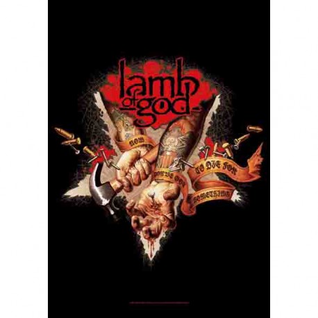 LAMB OF GOD Wall Flag