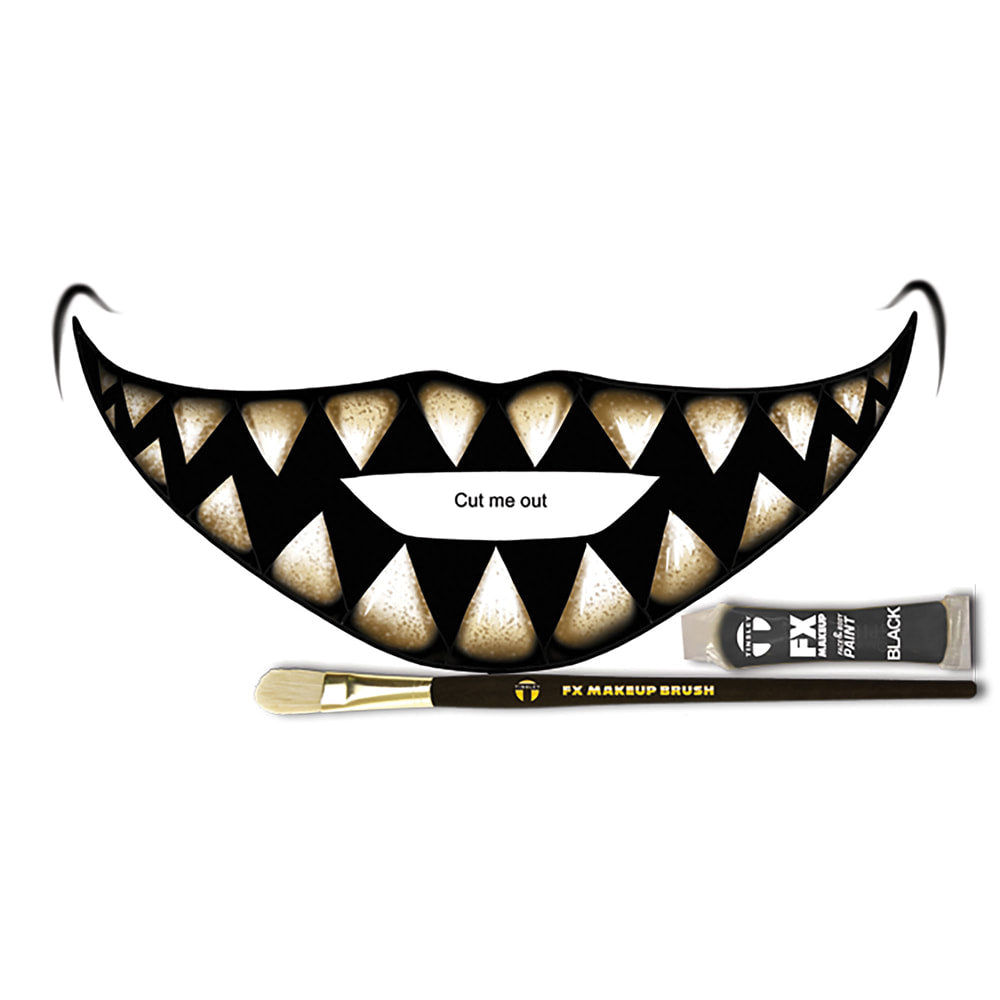 Big Mouth Kit - Cheshire Faux Tattoo