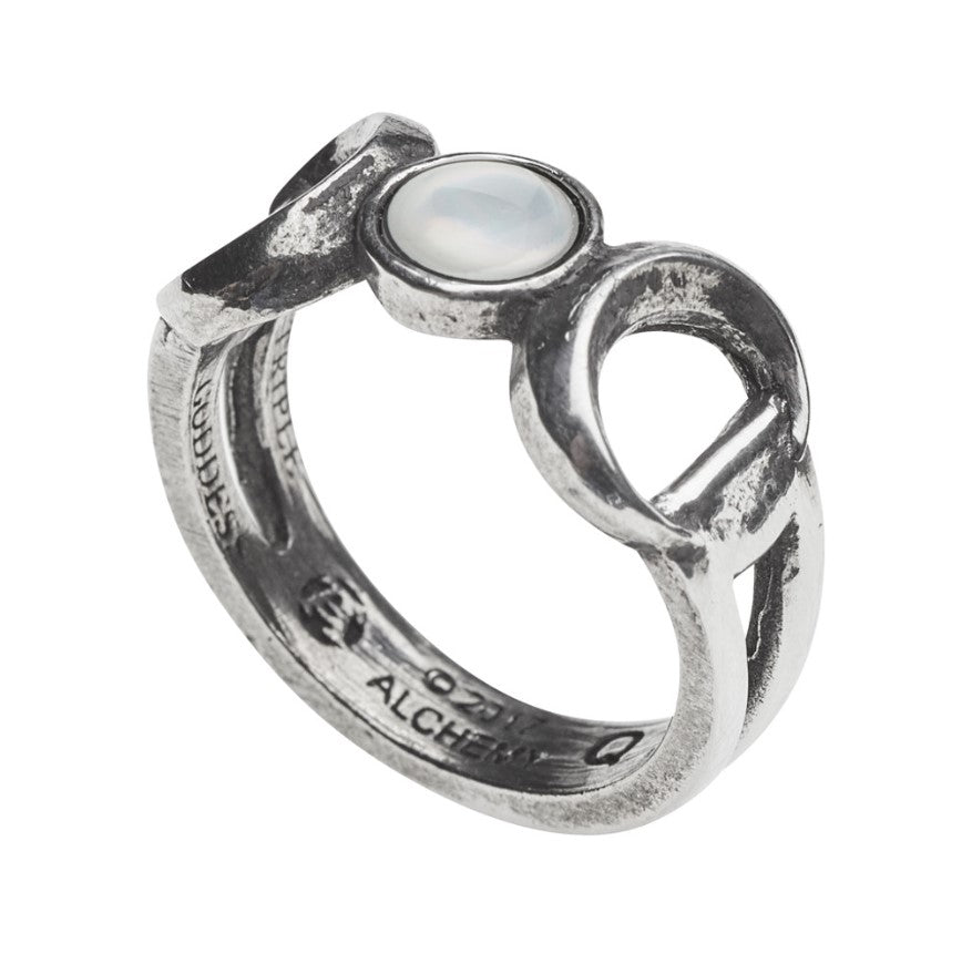 Triple Goddess Ring