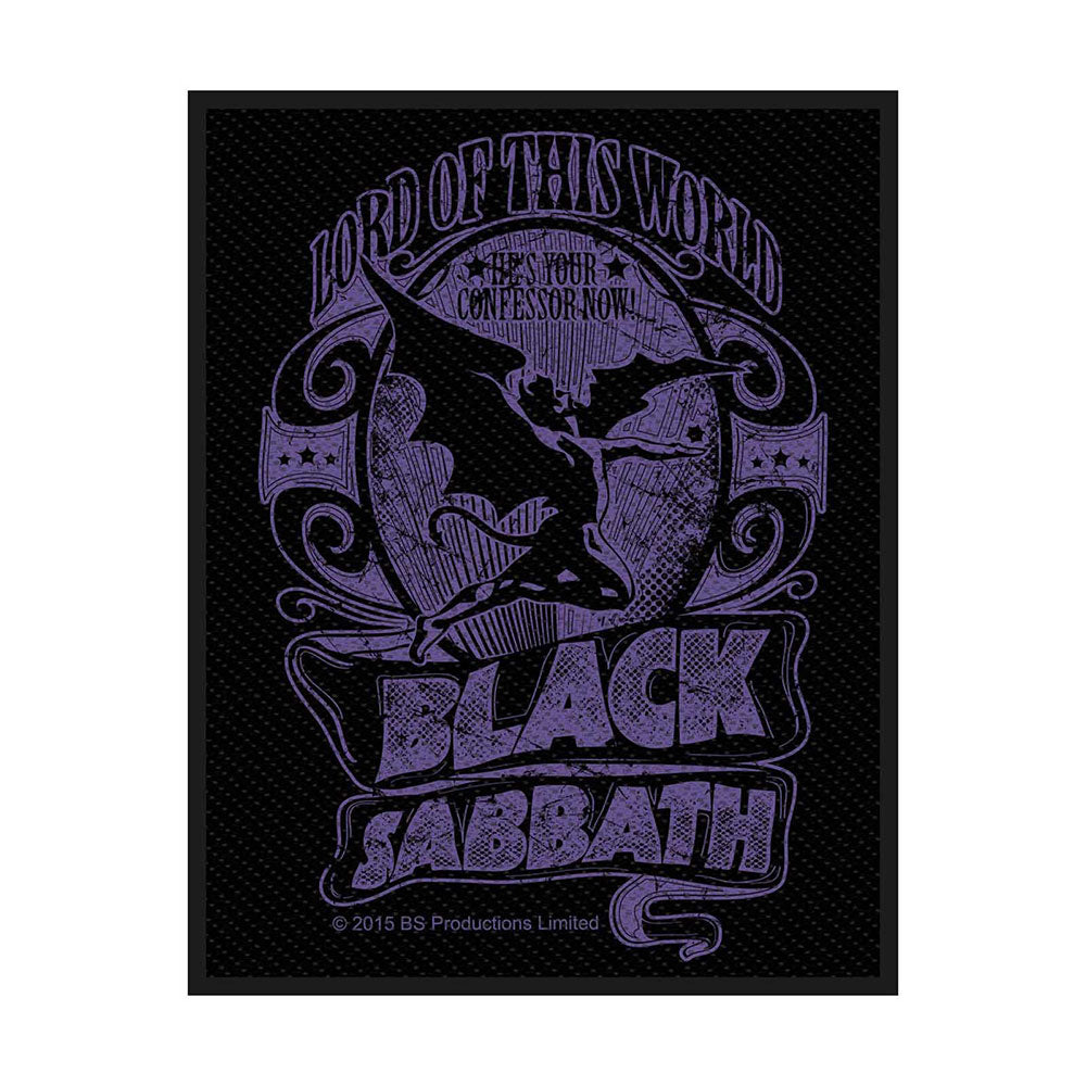 BLACK SABBATH Lord Of This World Woven Patch