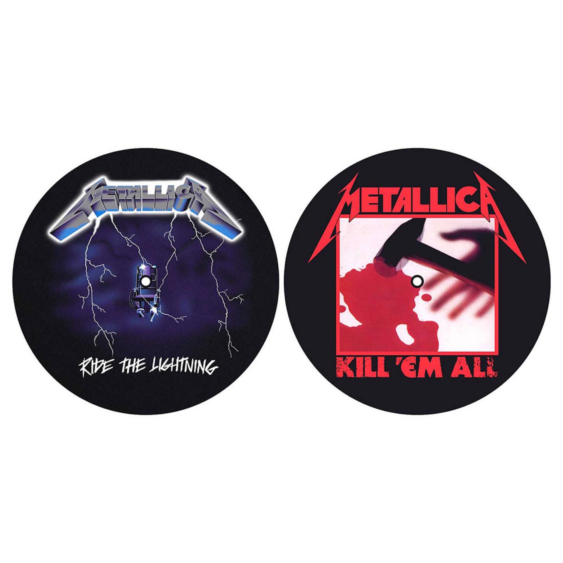 METALLICA Turntable Slipmat set