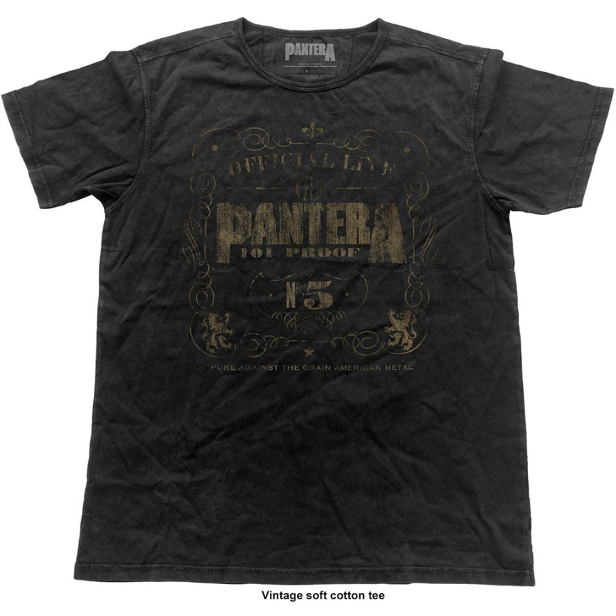 PANTERA Vintage Fade 101 Proof Tee