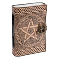 Pentacle Latch Leather Journal
