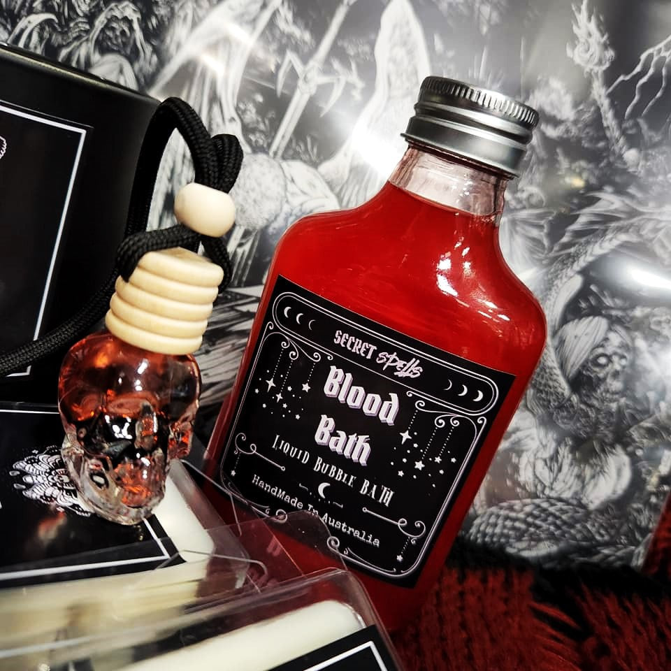 Blood Bath Liquid Bubbles Bottle