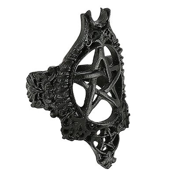 Black Pentagram Ring