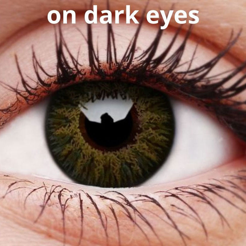 Glamour Natural Look Green Contact Lenses