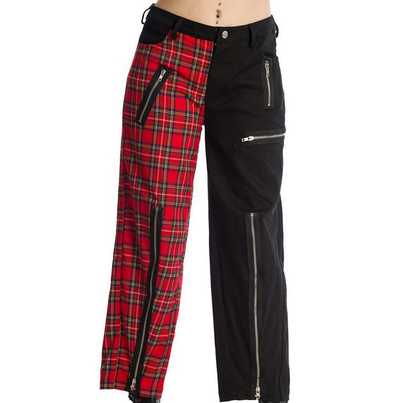 Dyad Split Tartan Pants