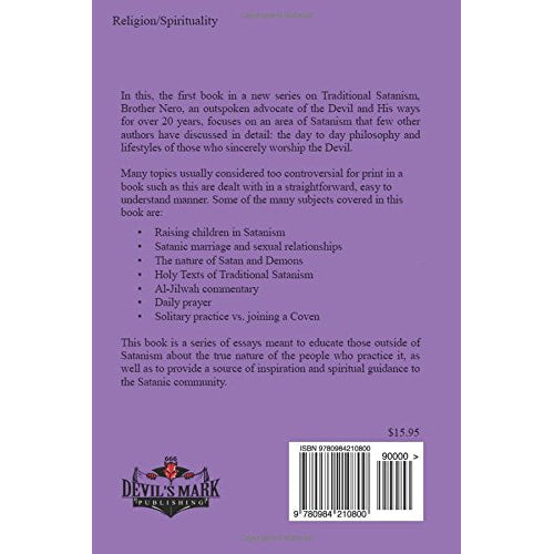 Satanism A Beginners Guide Softcover Book