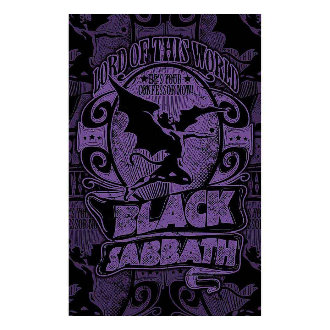 BLACK SABBATH Lord Of this World Wall Flag