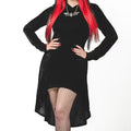 Hekate Velvet Hoodie With Pockets