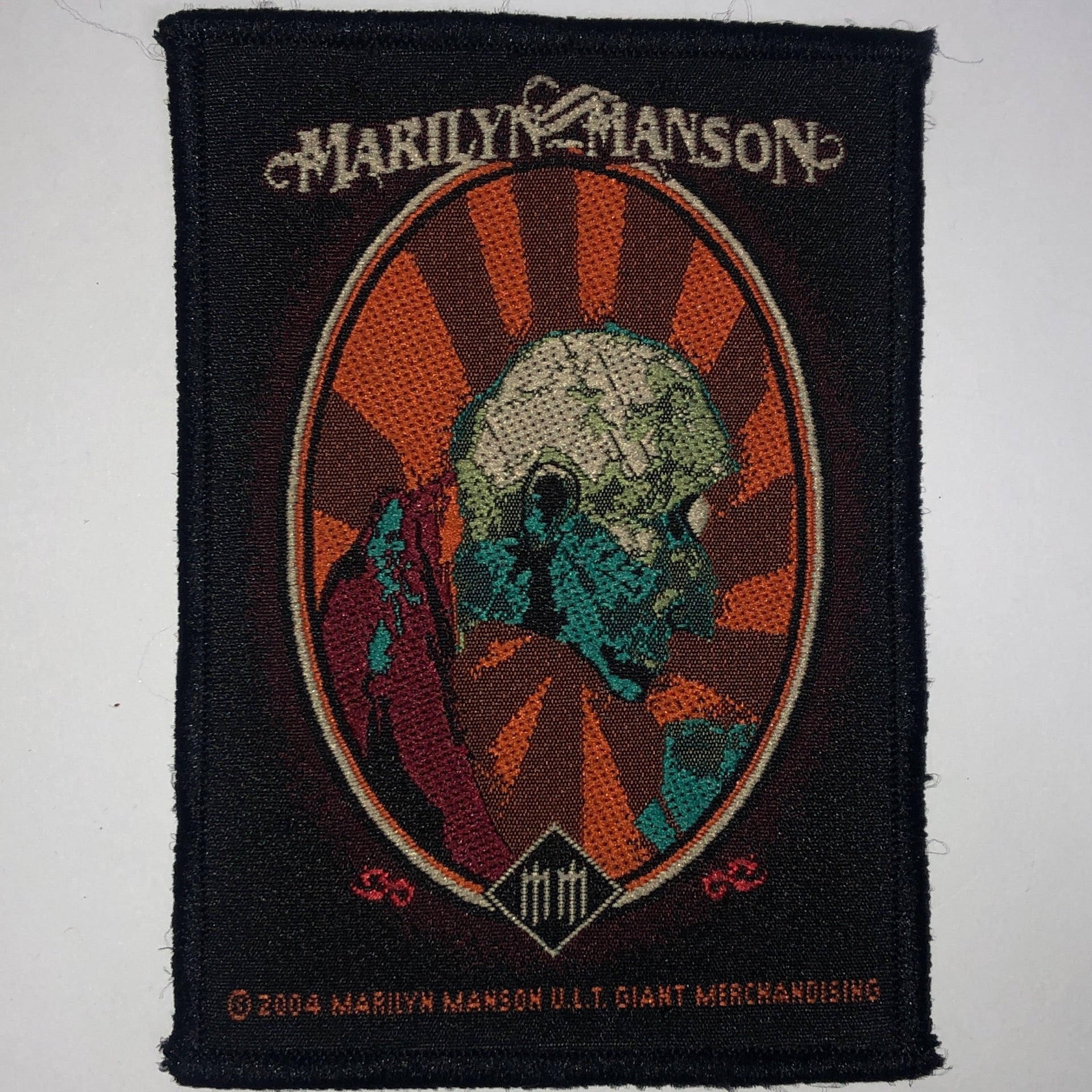 MARILYN MANSON Absinthe Logo Patch