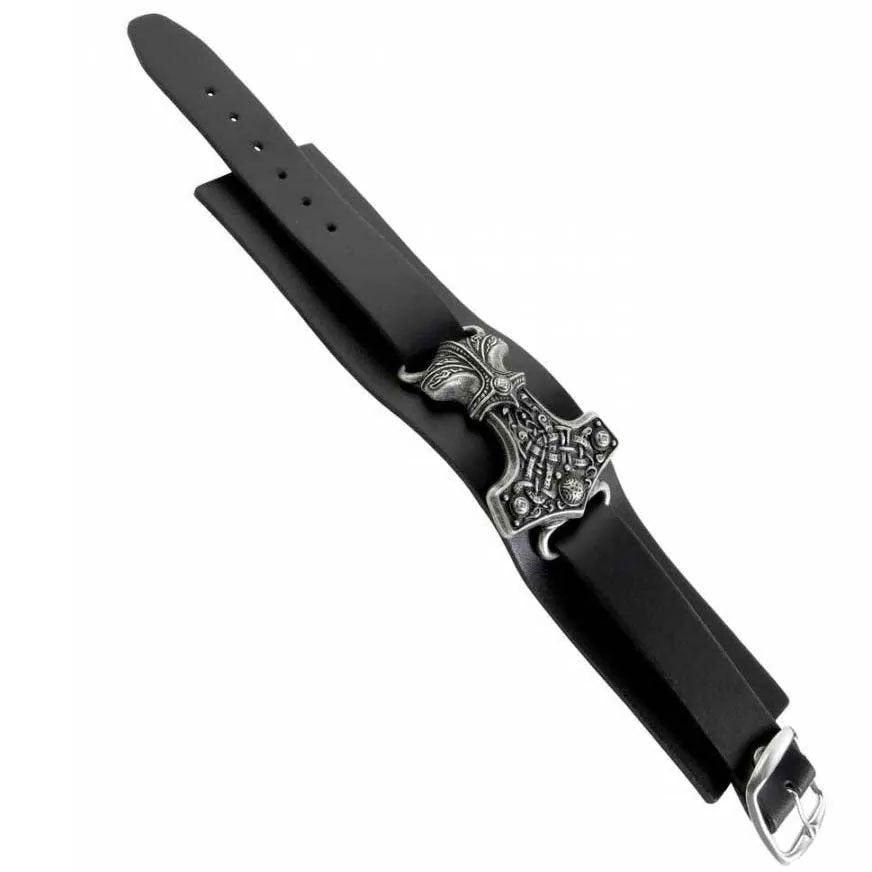 Thunder Hammer Wrist Cuff By Alchemy