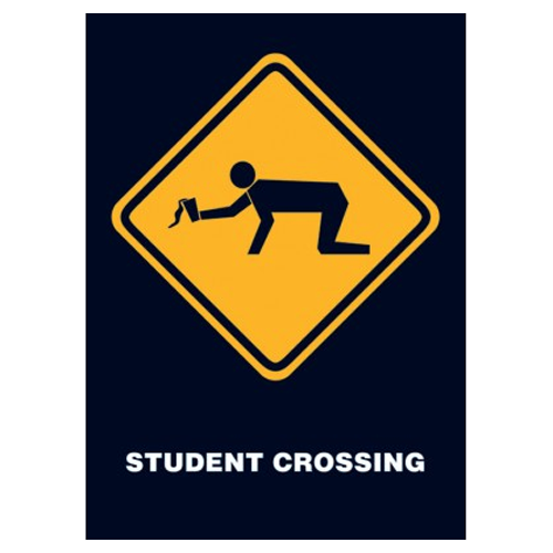 Student Crossing Poster 094