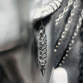 Glaive Battlement Earrings