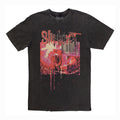 SLIPKNOT Barcode Stone Wash Tee (Backprint)