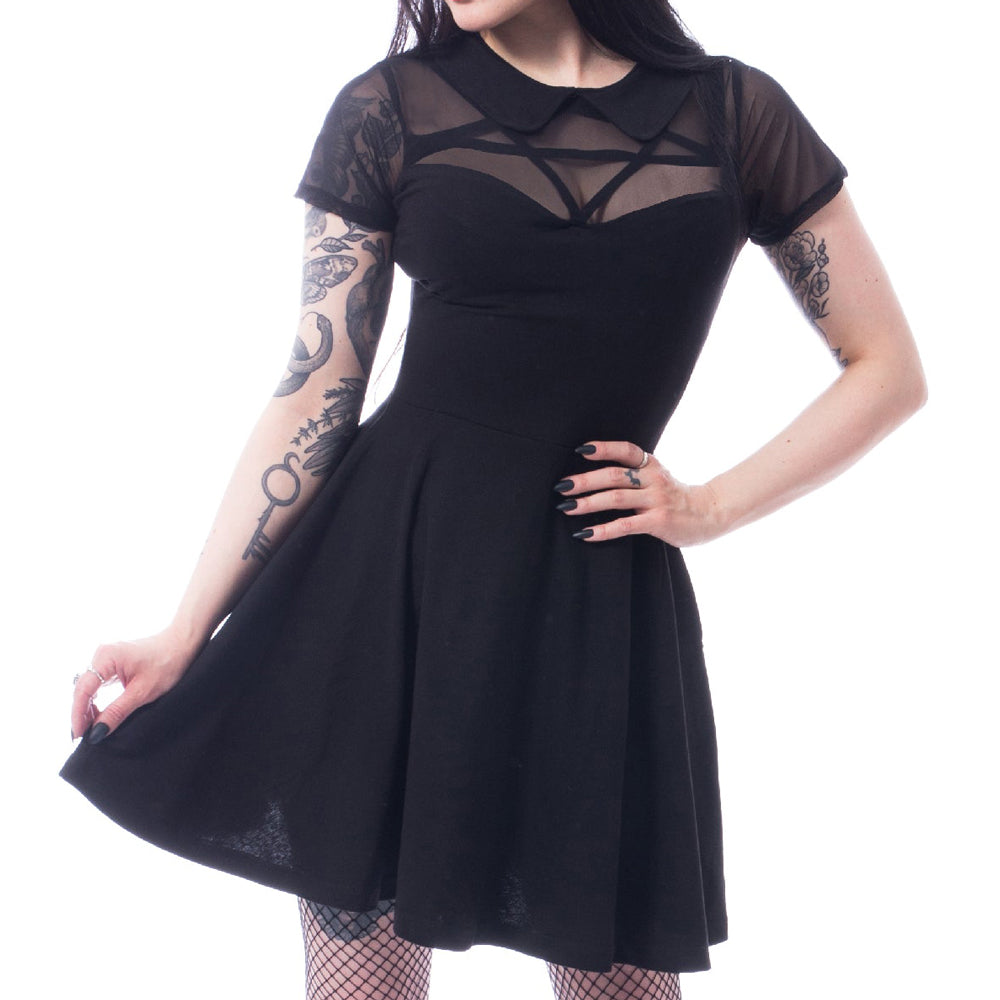 Hex Wednesday Skater Dress