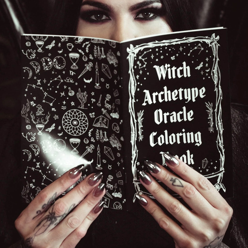 Witch Archetype Colouring Book