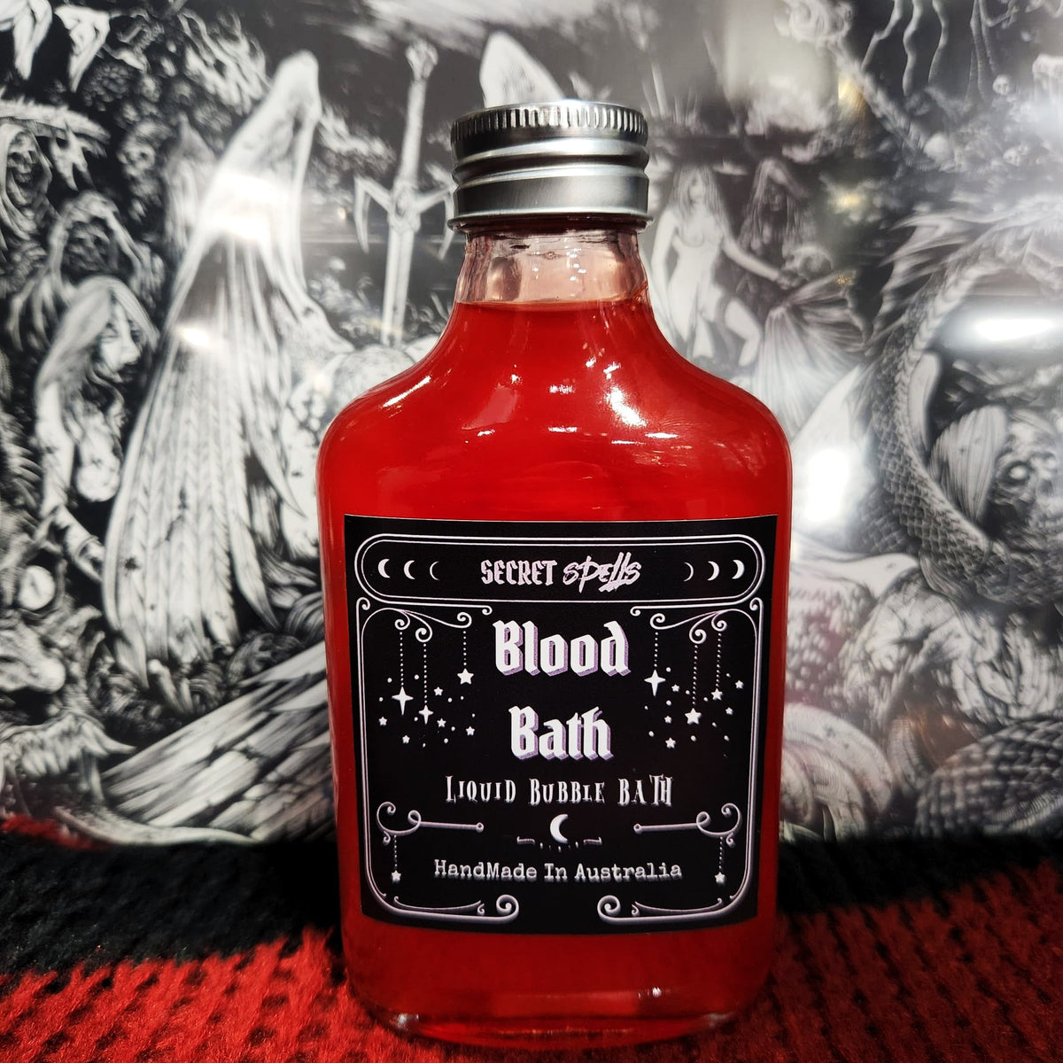 Blood Bath Liquid Bubbles Bottle