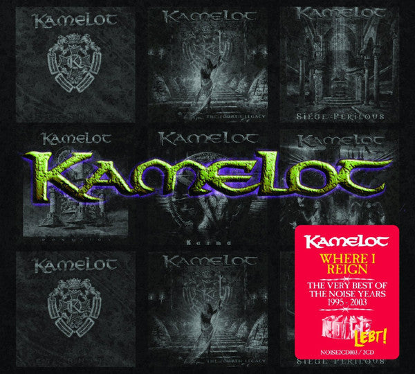 KAMELOT Where I Reign: The Very Best of the Noise Years 19 CD (2016)