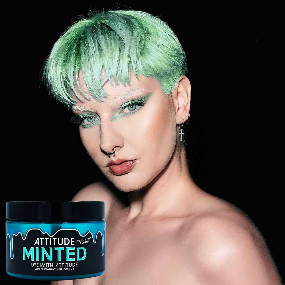 Minted Pastel Green Attitude Hair Dye