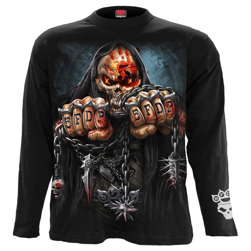 Five Finger Death Punch (5FDP) Game Over Longsleeve Tee