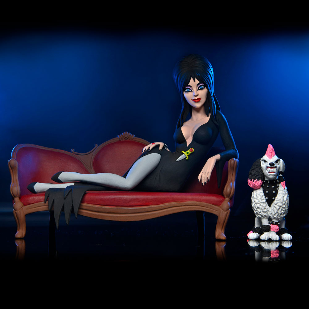 Elvira and Gonk Toony Terror 6" Figure