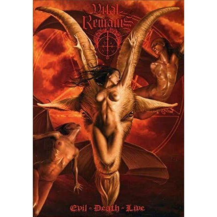 VITAL REMAINS Evil Death Live DVD/CD (2007)