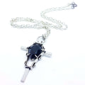 Sanctity Coffin Cross Necklace P371