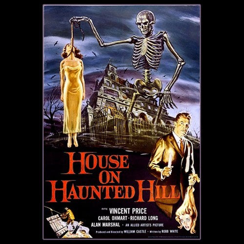 House On Haunted Hill Classic Horror Movie Poster 175