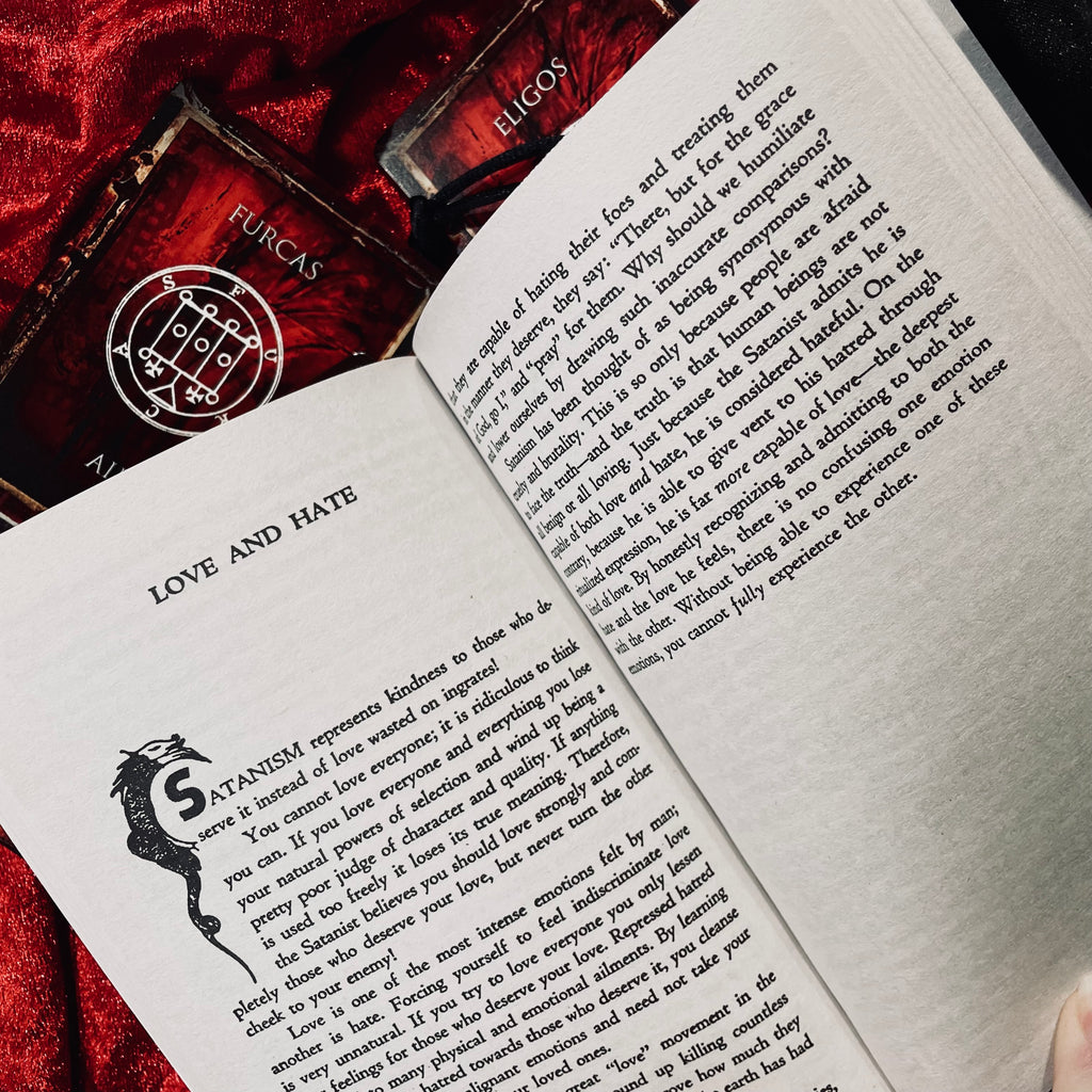 Satanic Bible Paperback Book