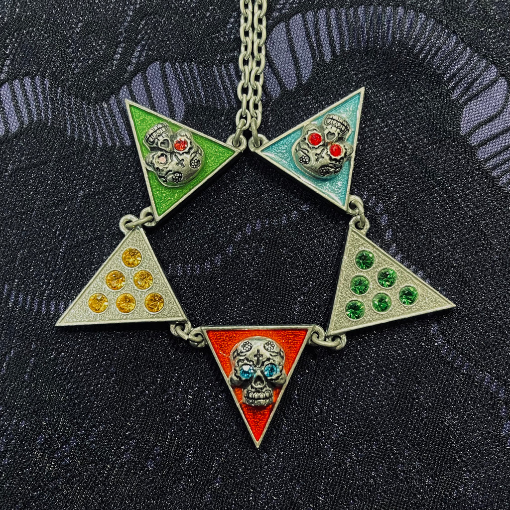 U17 Alchemy Tri Rocker Necklace