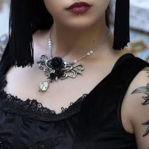 Bacchanal Rose Necklace
