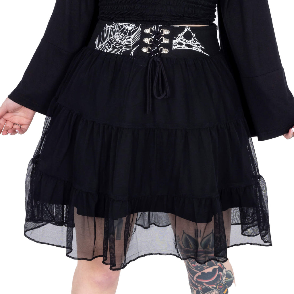 Arhana Spider Web Skirt