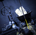 Dark Triple Moon Incense Holder