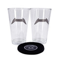 METALLICA Glass and Coaster Set