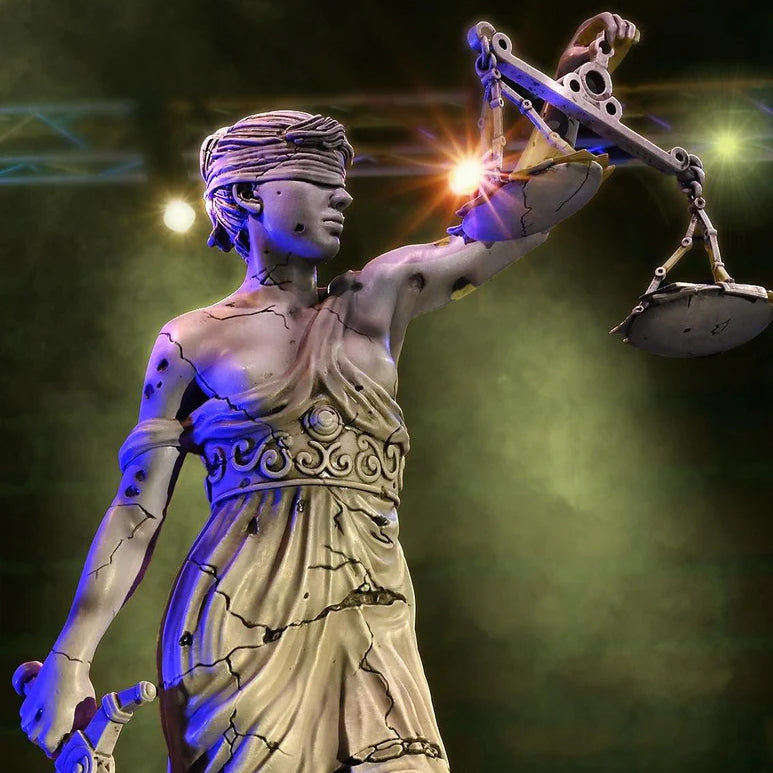 METALLICA - Lady Justice Rock Iconz Statue