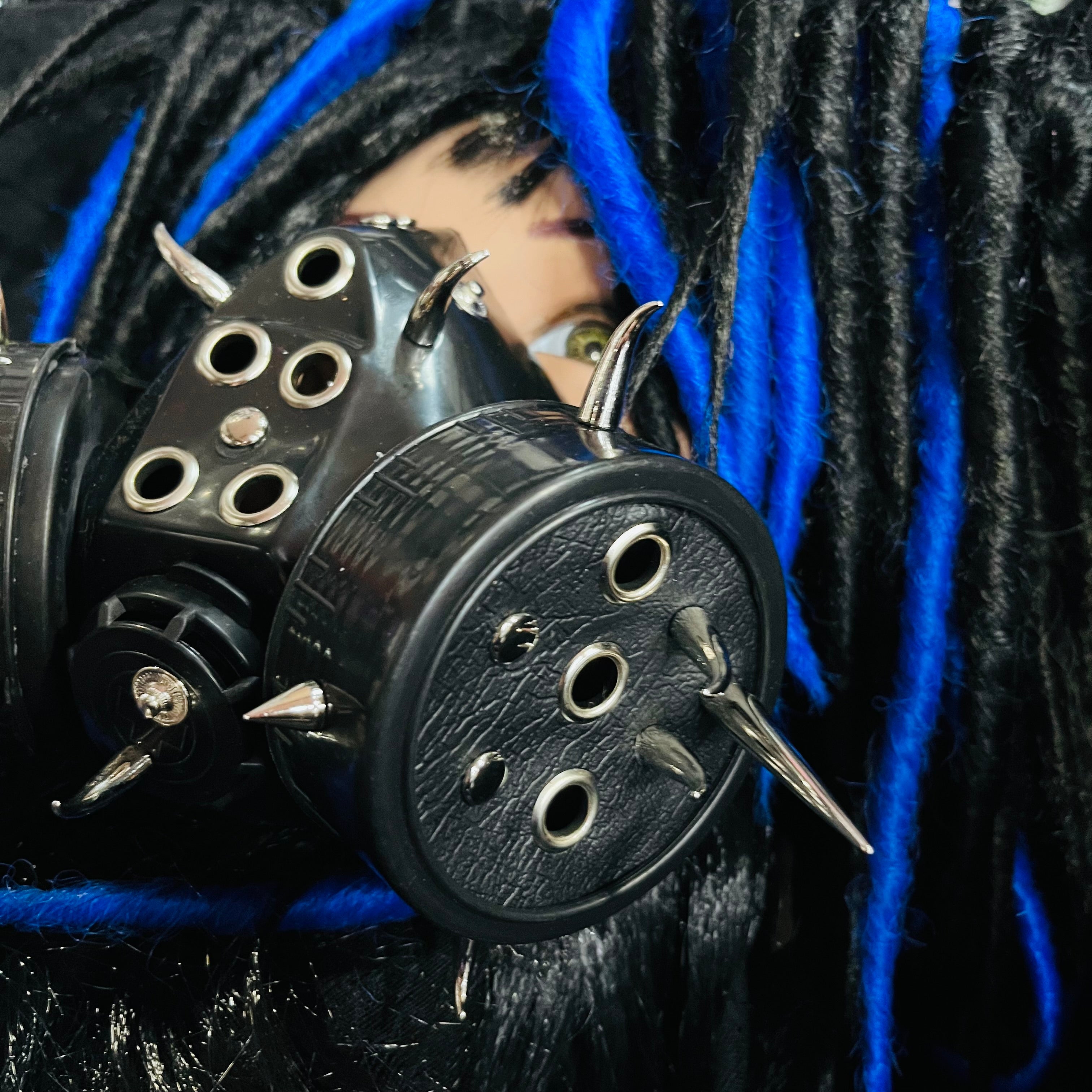 Asteroid Dread Cybergoth Gas Mask