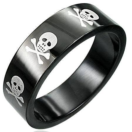 Brooding Skull Ring
