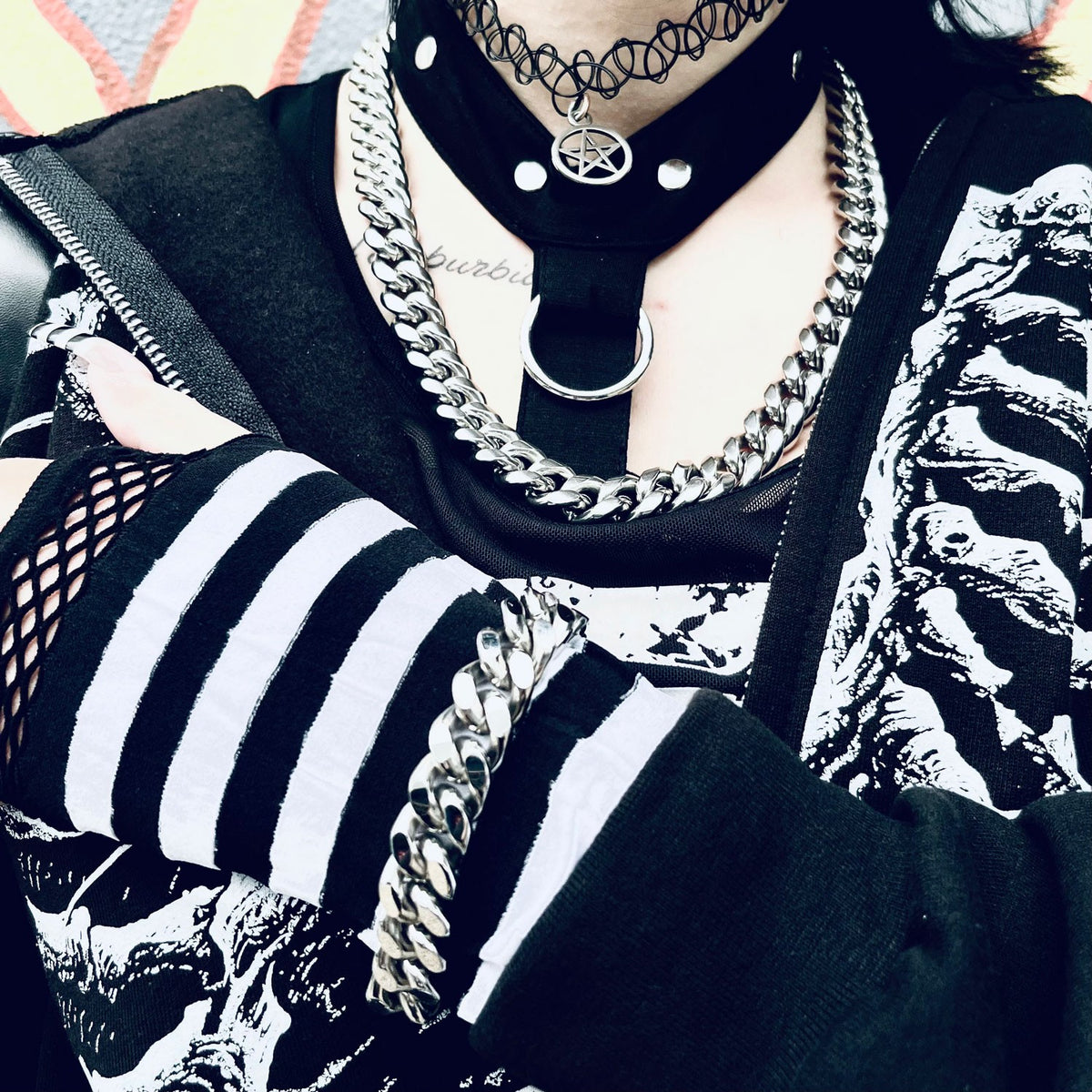 Stripe Arm Sleeves - Ghost Catcher