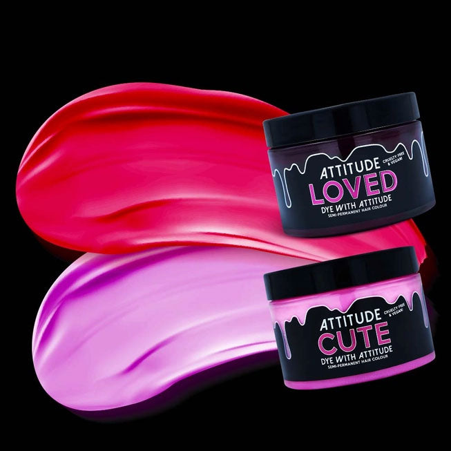 Loved Me Pink Attitude Hair Dye Duo