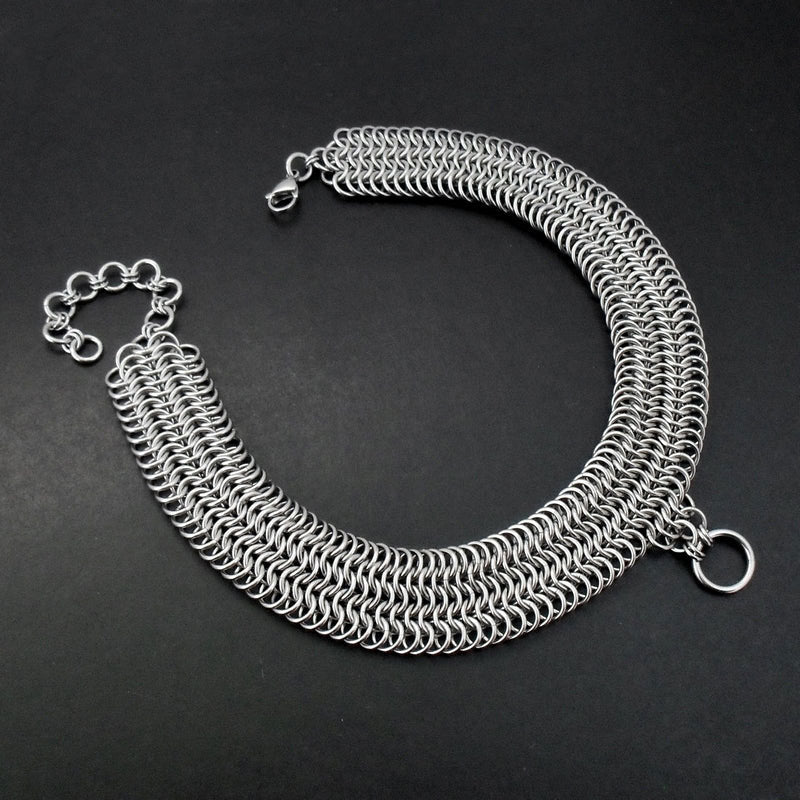 Metal Maiden Chainmaille Collar