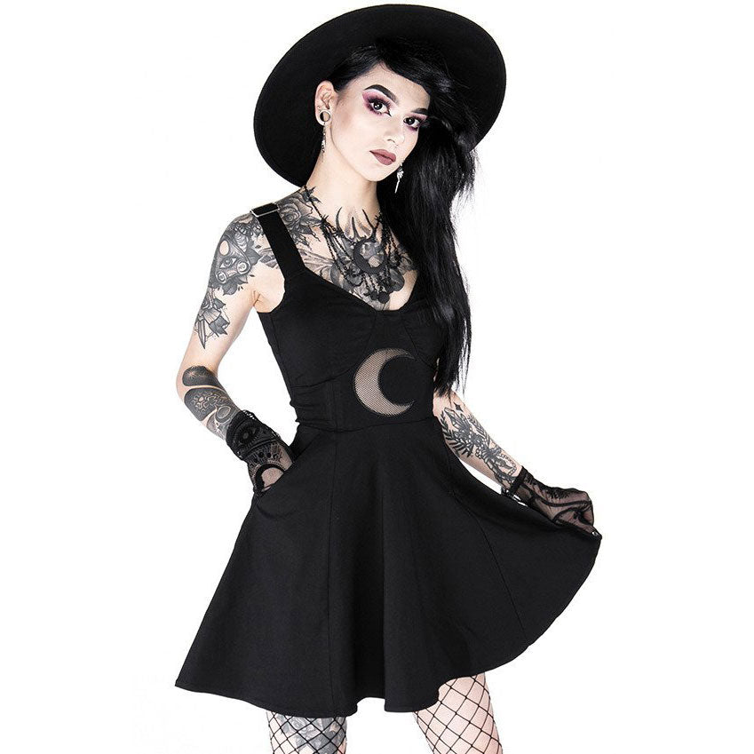 Moon Cut Out Dress