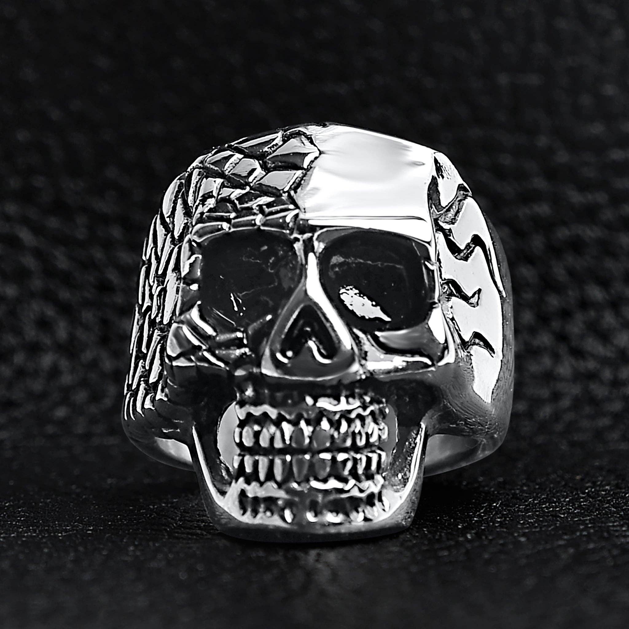 Psychosis Skull Ring