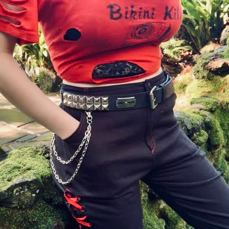 Teutonic Razor Studded Leather Belt