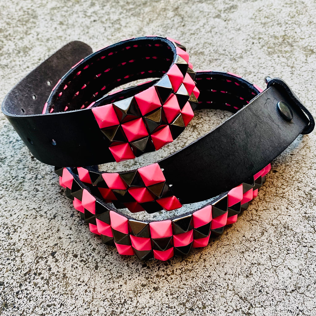 Ruckus Studded Leather Belt