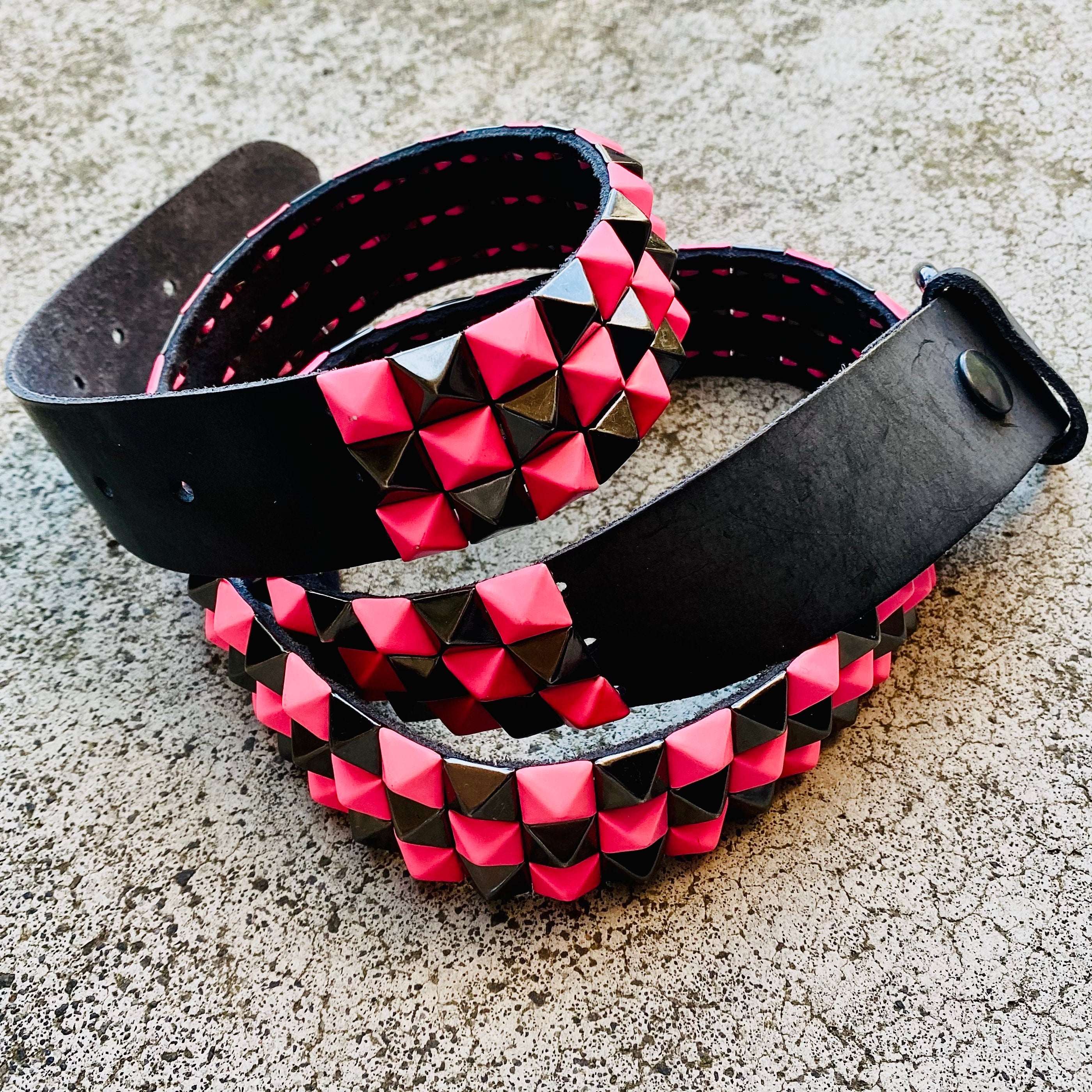 Ruckus Studded Leather Belt