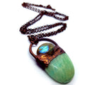 Integrity Amazonite Copper Pendant Necklace